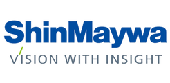 ShinMaywa logo with “Vision with Insight” tagline on a white background.