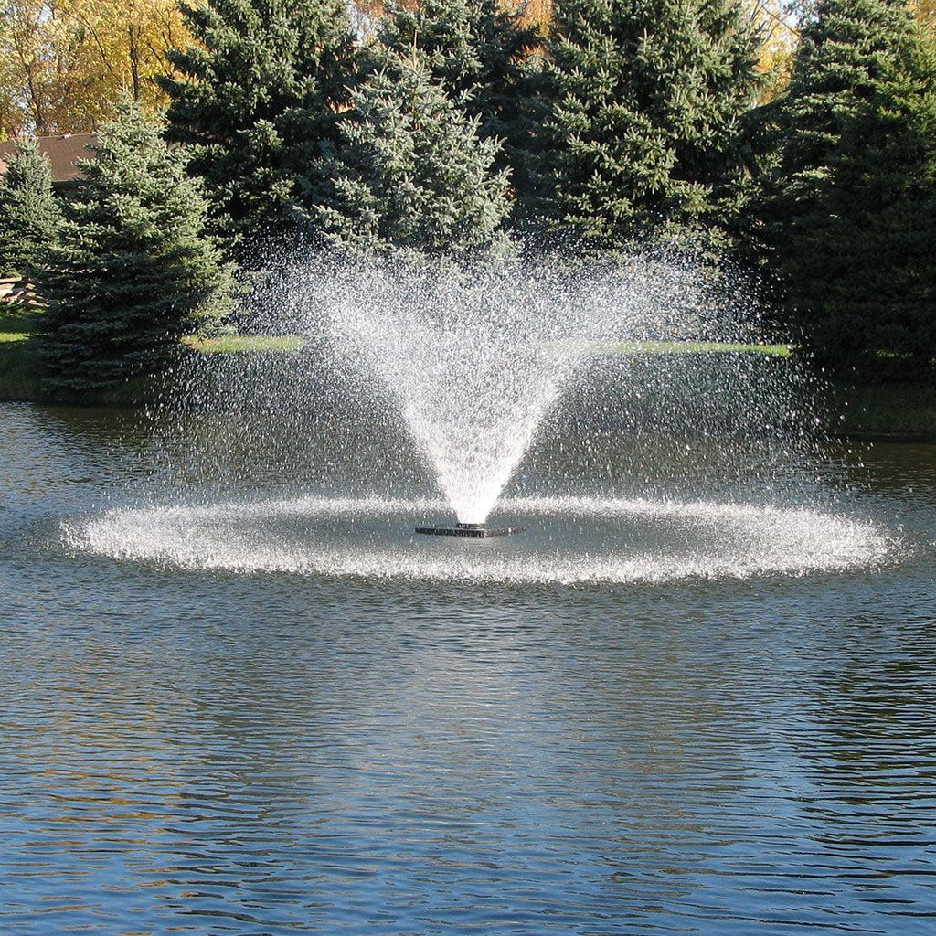 Scott Aerator: 230 Volt | DA-20 Display Aerator | Aerating Water Fountain | Large Pond Fountain | Large Pond Aerator - Midwest Ponds