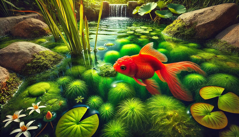 The Role of Goldfish in Controlling Algae in Fish Ponds: Do Goldfish Eat Algae and Are They Effective Algae-Eating Fish?