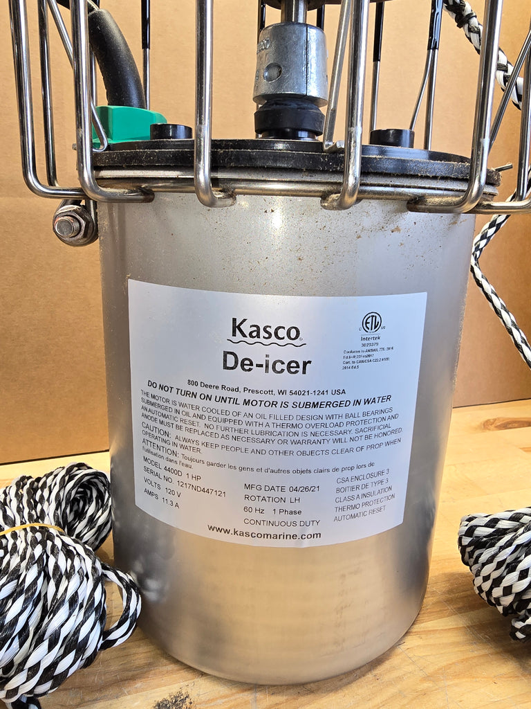 Kasco Marine | Used, Great Condition | 1 Horsepower De-icer | 50ft Power Cord | 120 Volt | #0256