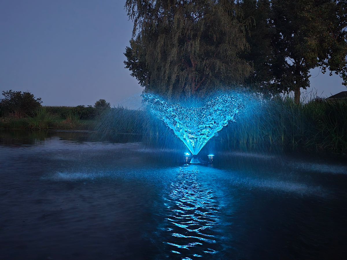 Superior Pond Color Changing LED Fountain Lights