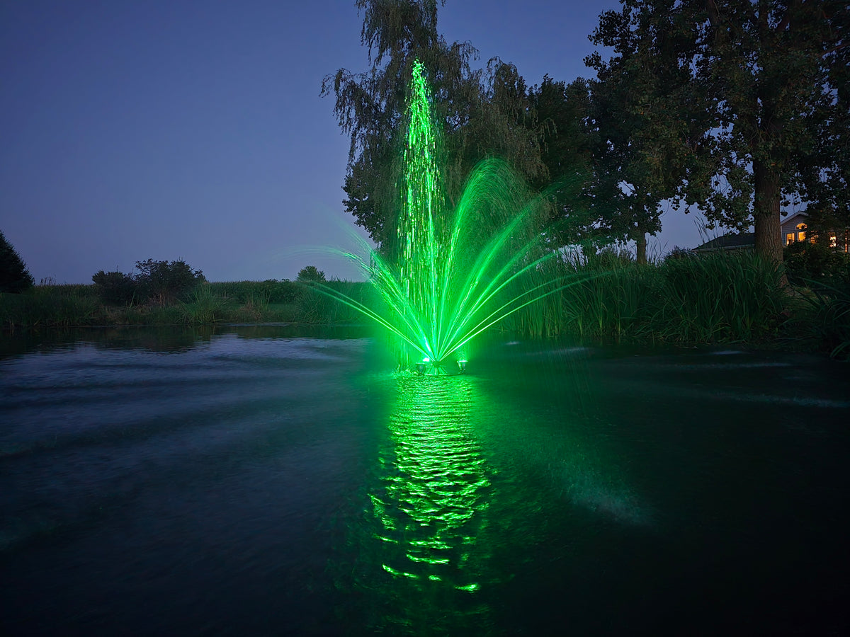 Superior Pond Color Changing LED Fountain Lights