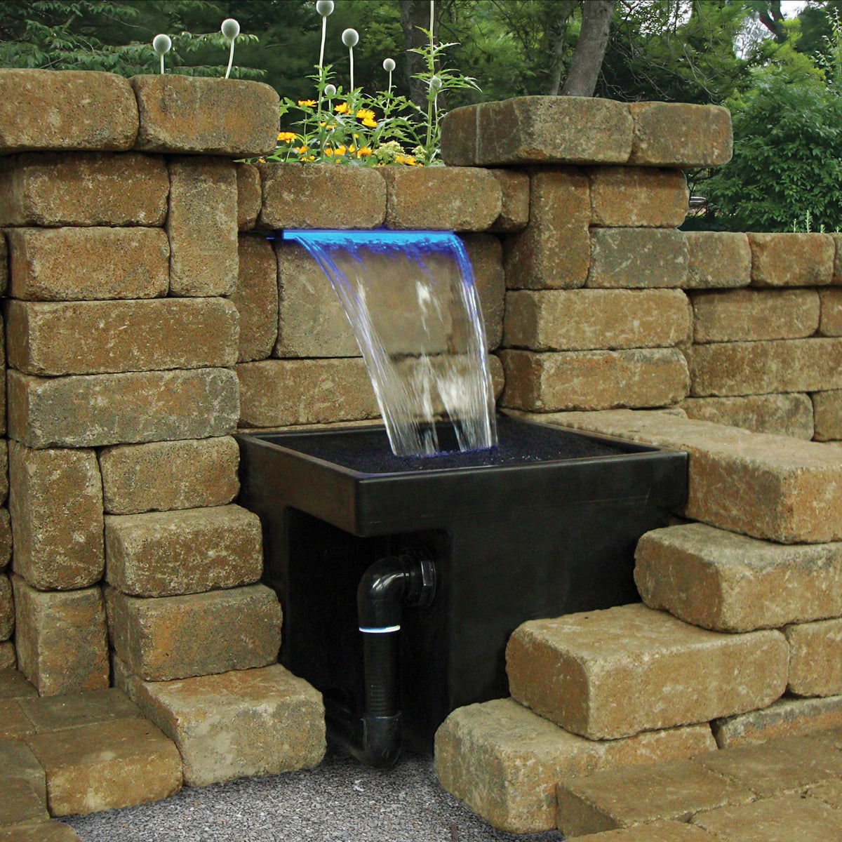 Atlantic Watergardens: Complete Basin Kits for Formal Water Features | Kits for Spillways 12", 24", 36"