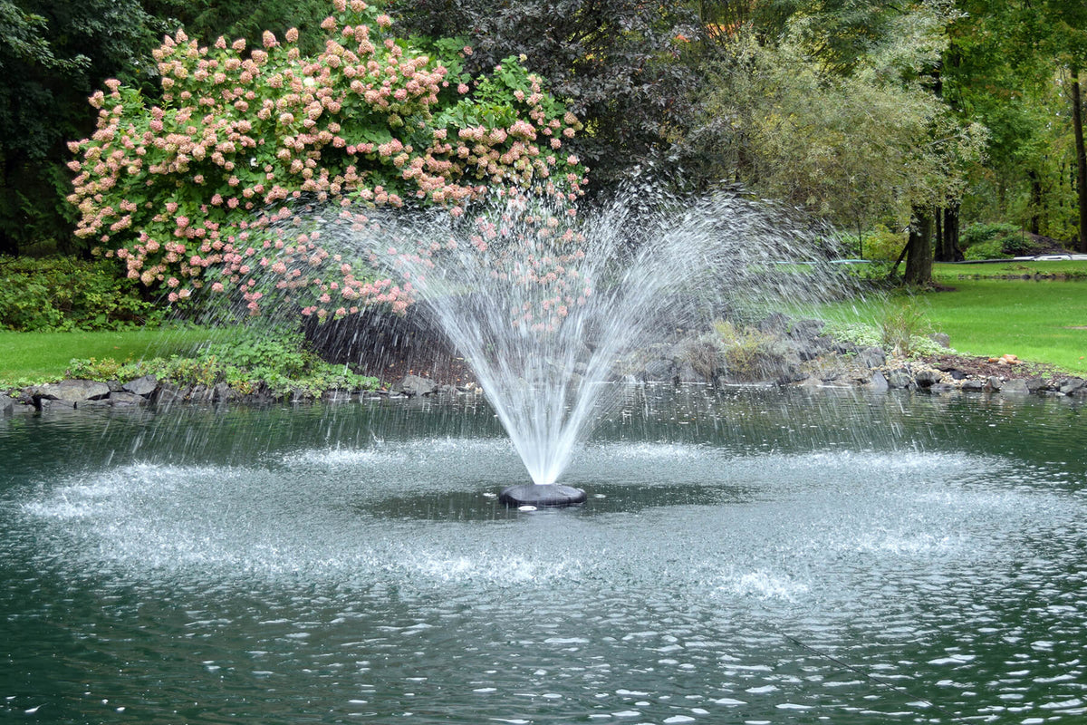EasyPro: Aqua-Fountain Pond Fountain | 1/2 & 1 HP, 115V/230V, 100-250 ft Cord