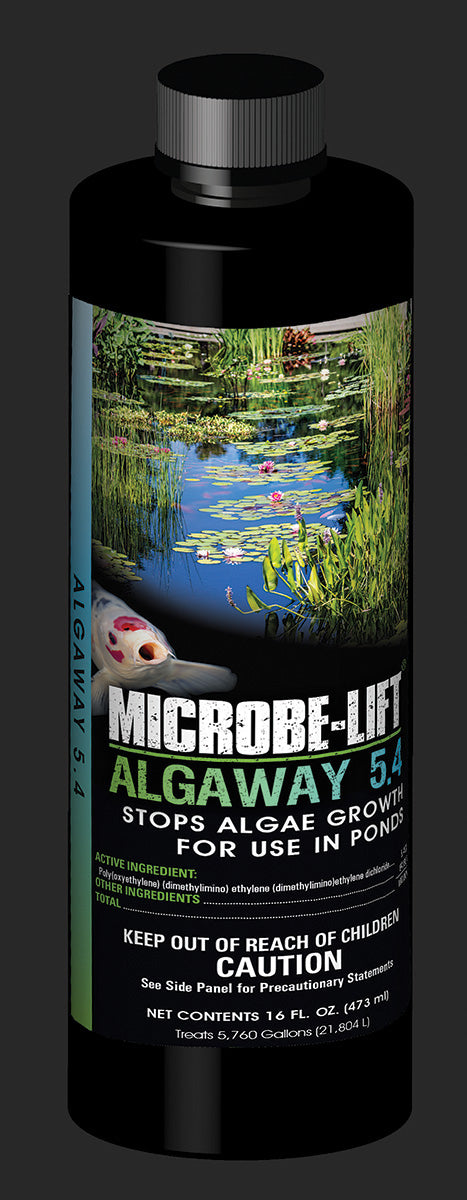 EasyPro: Microbe-Lift AlgAway 5.4 Algaecide | 16 oz to 2.5 Gal
