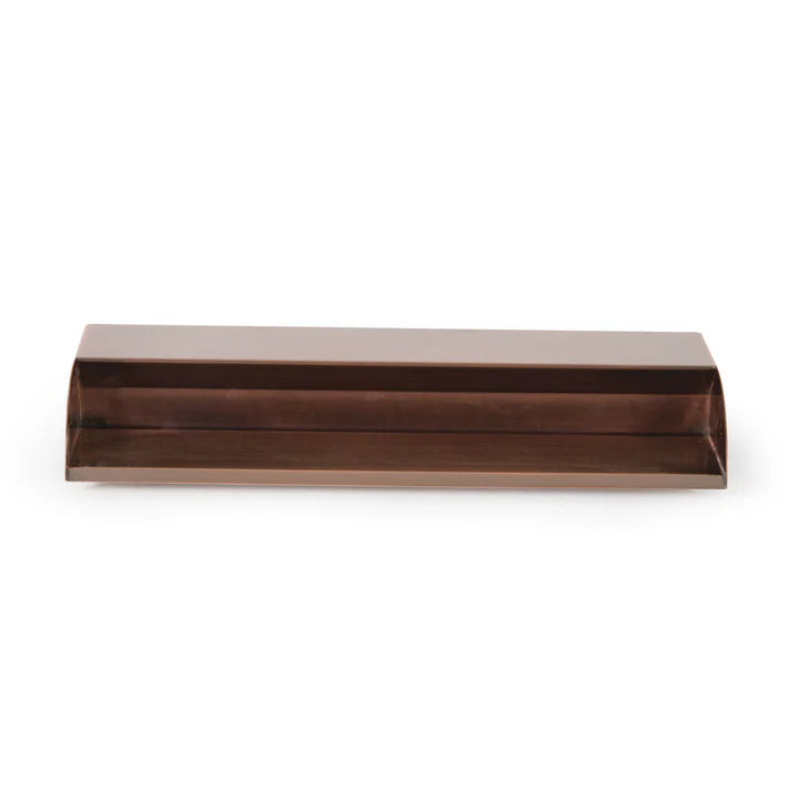 Atlantic Water Gardens: Stainless Steel & Copper Waterfall Spillways | 24" & 36" Waterfall Spillway | Pool Waterfall Spillway | Formal Water Feature Spillway