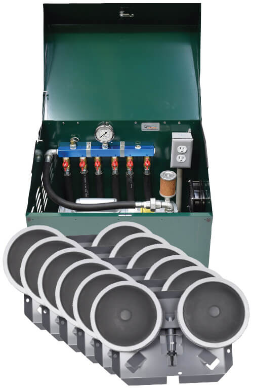 EasyPro: Sentinel Deluxe Aeration System - Complete PA100A system with cabinet