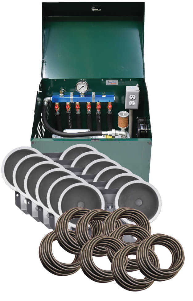 EasyPro: Sentinel Deluxe Aeration System - Complete system with cabinet