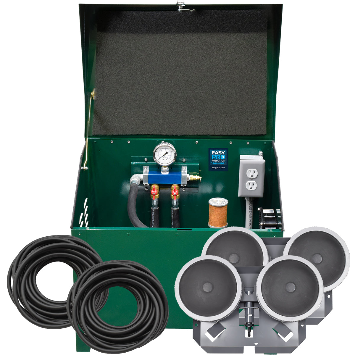 EasyPro: Sentinel Deluxe Aeration System - Complete system with cabinet