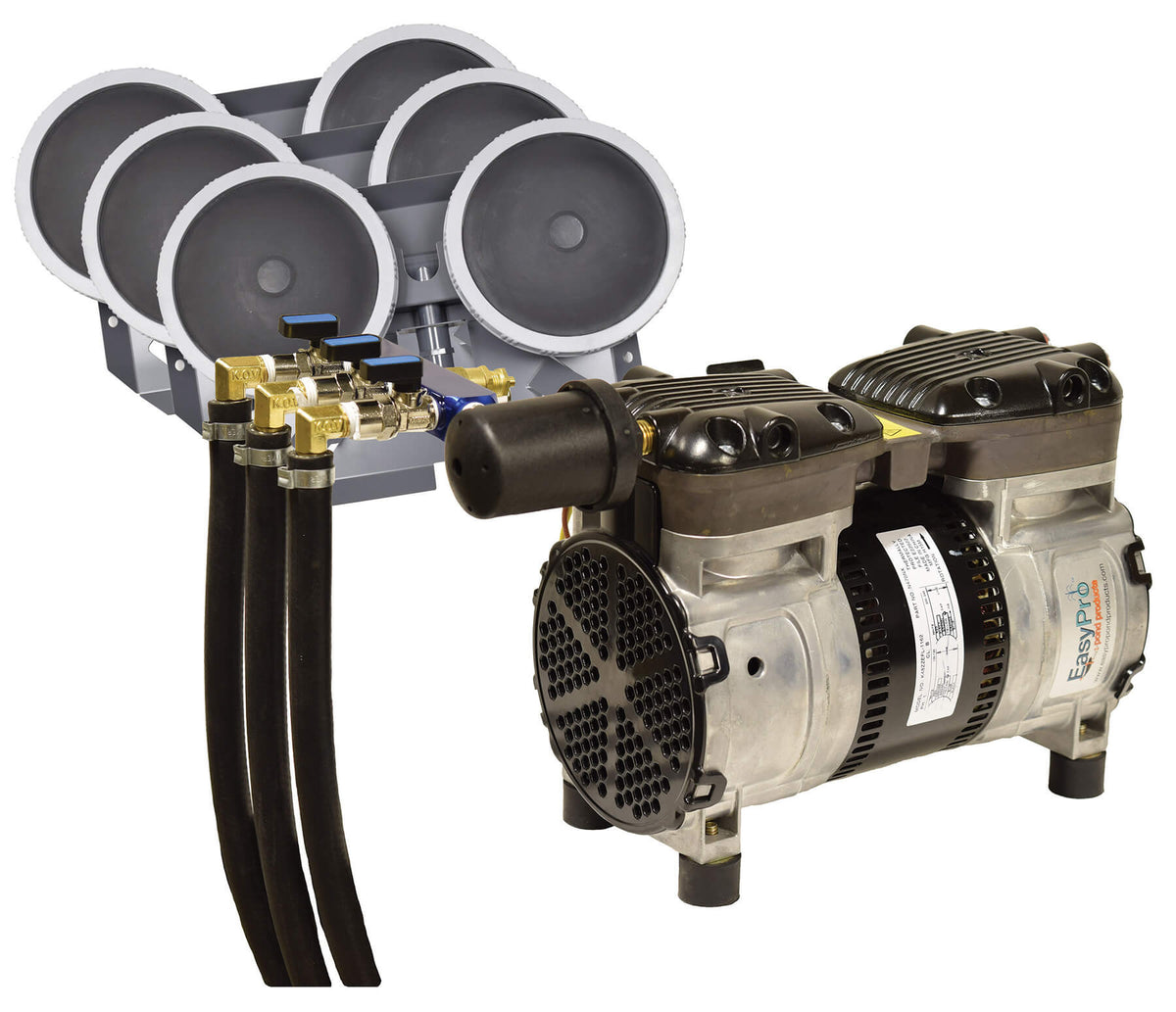 EasyPro: Rocking Piston Pond Aeration System - Valve Kit w/ NO Tubing
