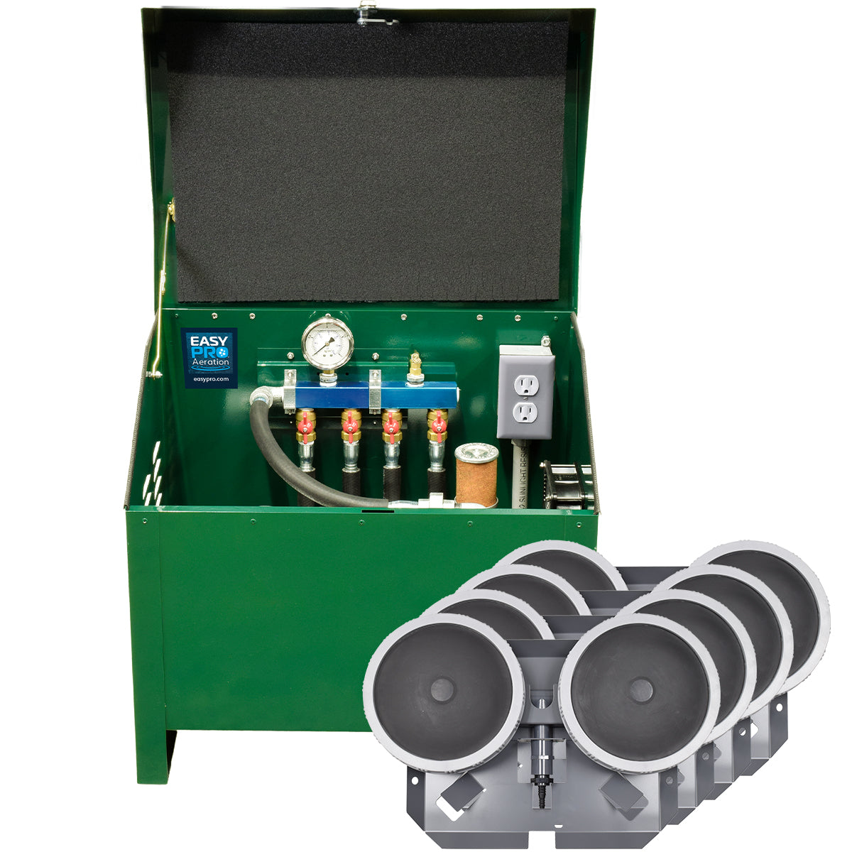 EasyPro: Sentinel Deluxe Aeration System - Complete PA75A system with cabinet