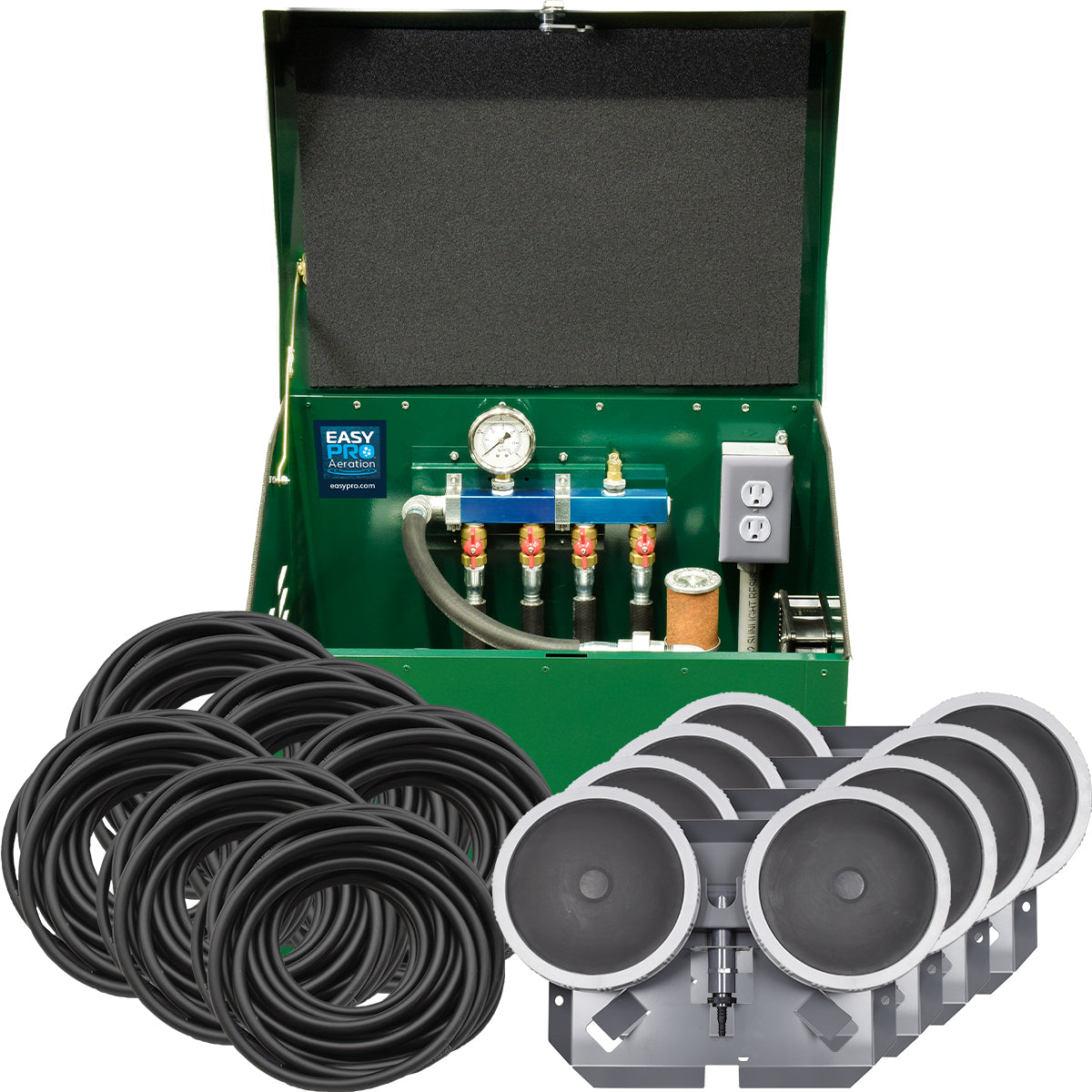 EasyPro: Sentinel Deluxe Aeration System - Complete system with cabinet