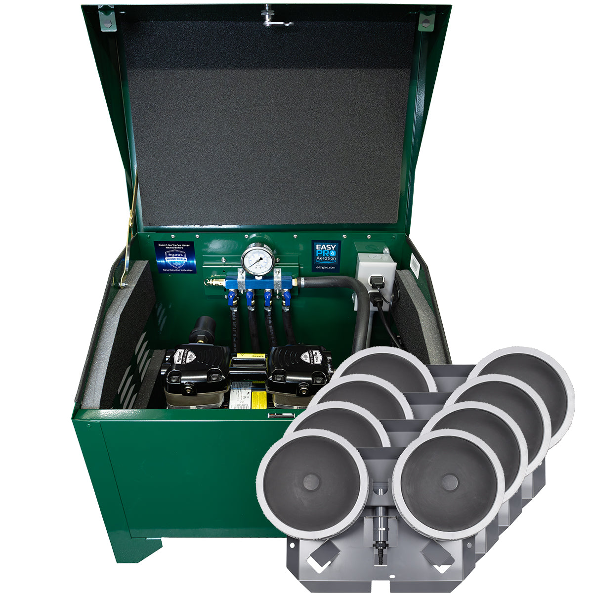 EasyPro: Sentinel Deluxe Aeration System - Complete PA86A system with cabinet