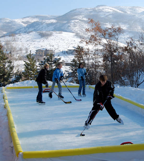 NiceRink: 46' x 60' Backyard Rink Starter Kits
