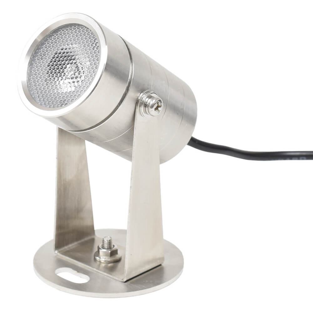 EasyPro: Cabrio Color Changing LED Submersible Light, 12 volt AC, Stainless Steel Housing