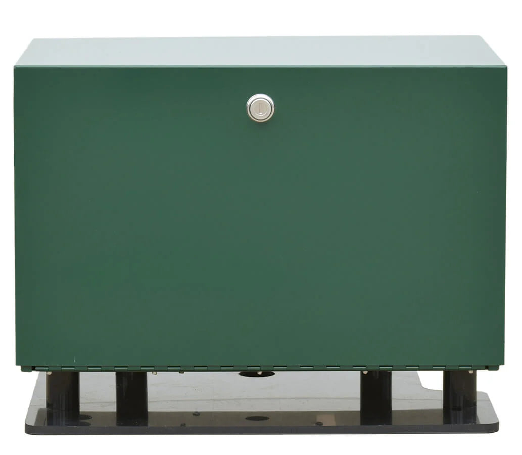 Easy Pro: 115V / 230V Fan | Steel Post Mount Cabinet | Ground mount Cabinet | 11.5' x 18' x 11.5'