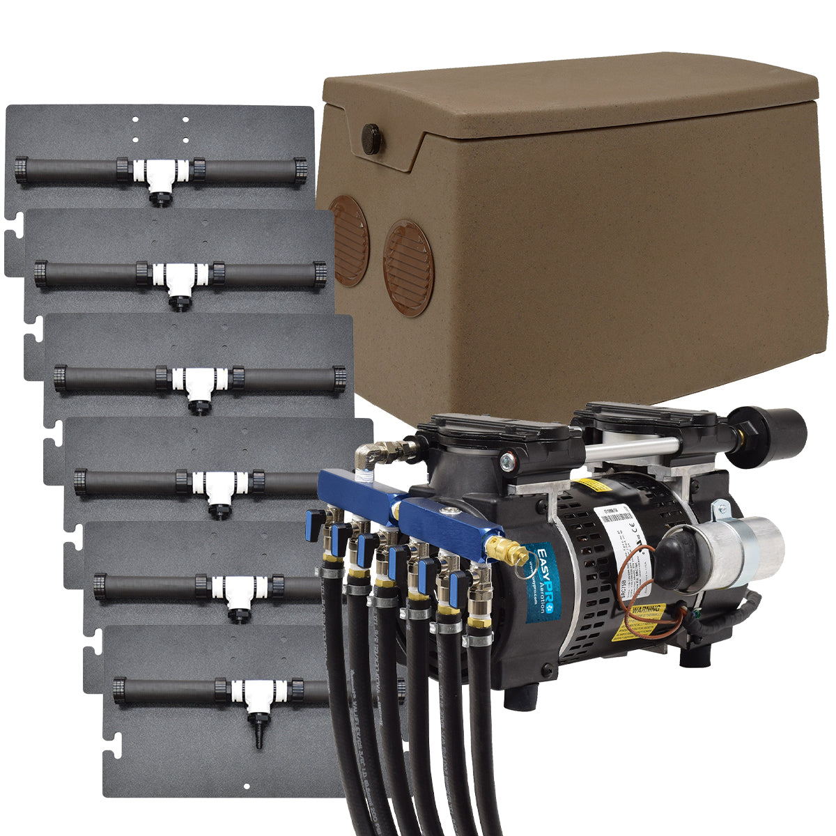 EasyPro: 115V | Diffused Air De-Icing Systems | Shallow Water Kit | Deep Water Kit