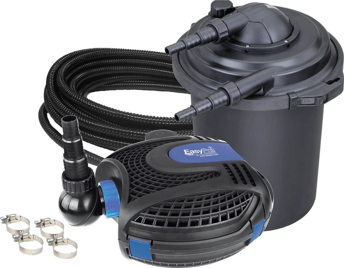 EasyPro: Eco-Clear Pond Filtration Kit | 1,300 to 3,900 Gal