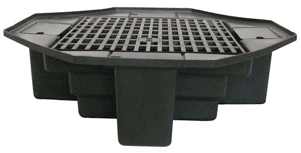 EasyPro: lightweight basin with bench grating (Eco-Series)