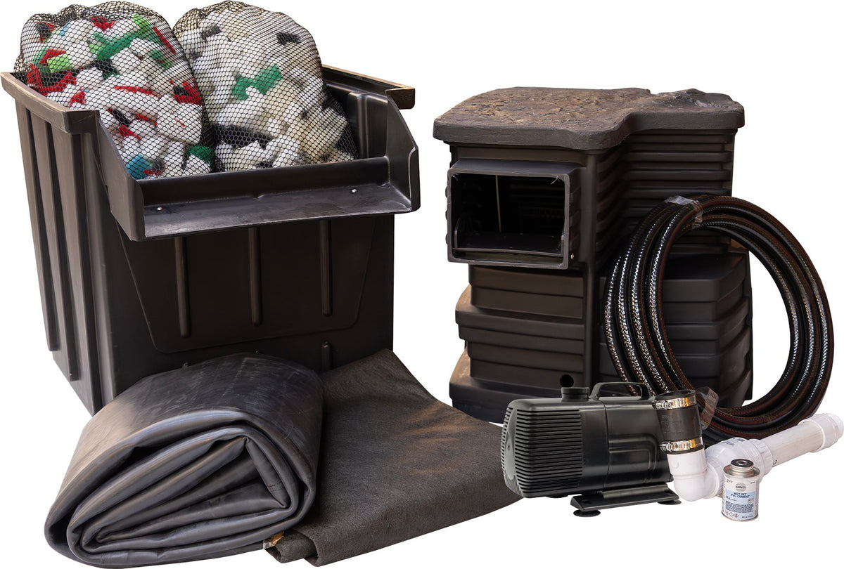 EasyPro: Eco-Series Pond Kit for Water Garden and Koi Pond | 4 Sizes