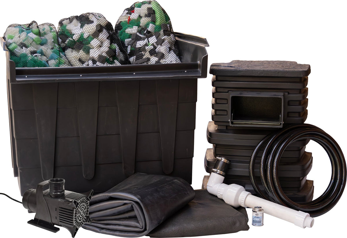 EasyPro: Eco-Series Pond Kit for Water Garden and Koi Pond | 4 Sizes
