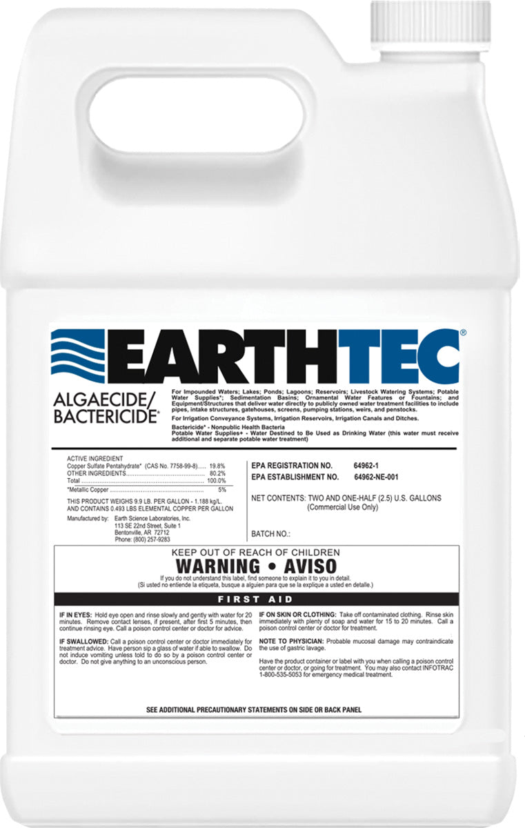 EasyPro: EarthTec Algaecide | 1 Gal & 2.5 Gal