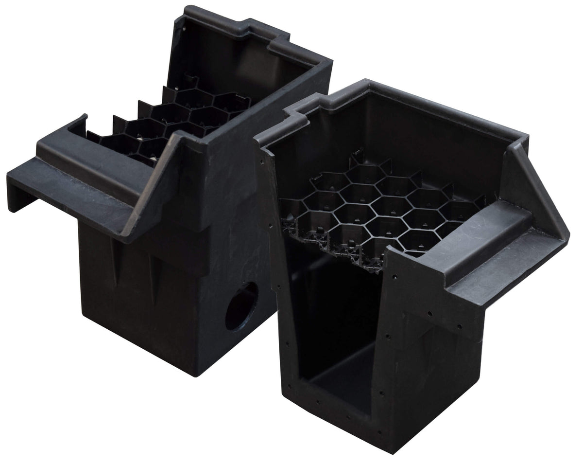 EasyPro: Left / Right Ends Unassembled - Set up for Pipe; Includes hardware pack