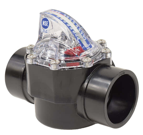 EasyPro: FMV20 2" Inline Flow Meter with Check Valve | 10-110 GPM