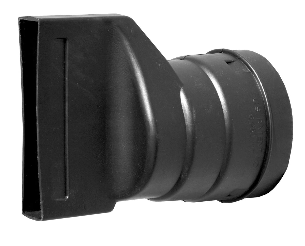 EasyPro: Underliner Vent System - End outlet fitting to 4" drain pipe