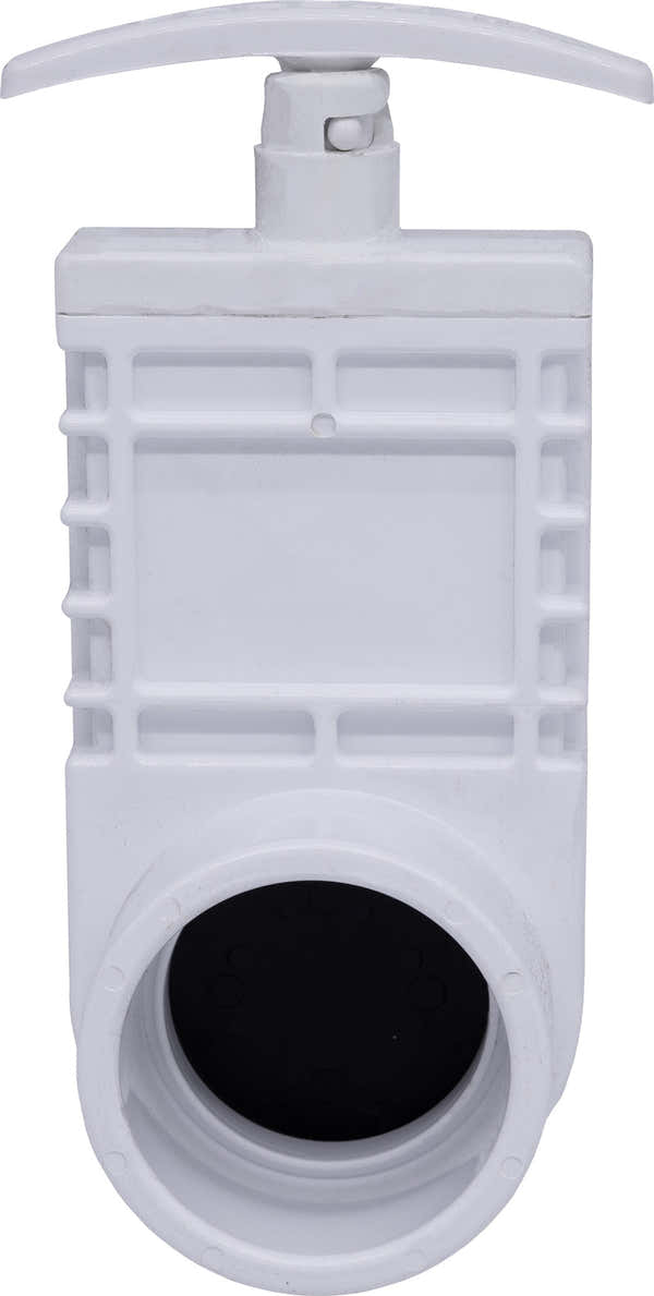 Gate Valve - PVC | All Purpose - Open Close Operation | 1.5 IN 2 IN, 3 IN, 4 IN, & 6 IN | Gate Valve for Drain Lines and Isolation Valves