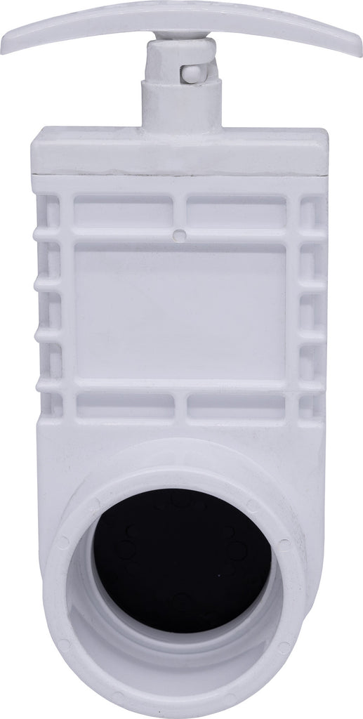 Gate Valve - PVC | All Purpose - Open Close Operation | 1.5 IN 2 IN, 3 IN, 4 IN, & 6 IN | Gate Valve for Drain Lines and Isolation Valves