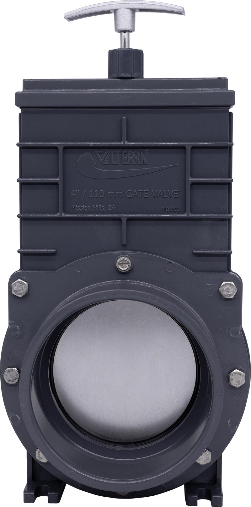 Gate Valve - PVC | All Purpose - Open Close Operation | 1.5 IN 2 IN, 3 IN, 4 IN, & 6 IN | Gate Valve for Drain Lines and Isolation Valves