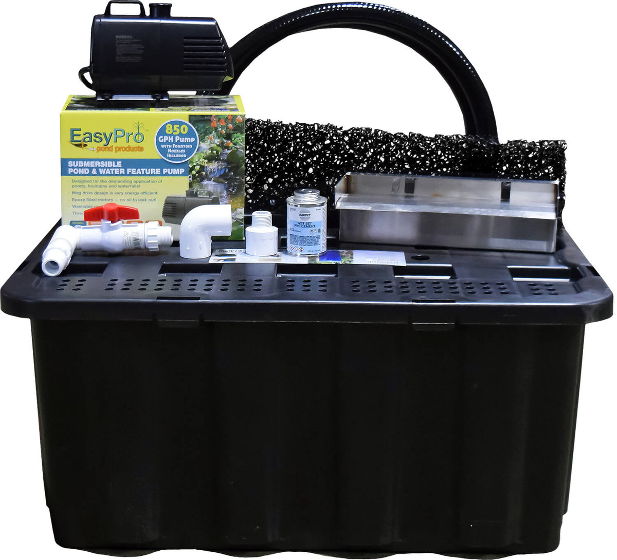 EasyPro: Vianti Falls Spillway Kit | Available in 3 Sizes and LED Colors | Blue Light | White Light