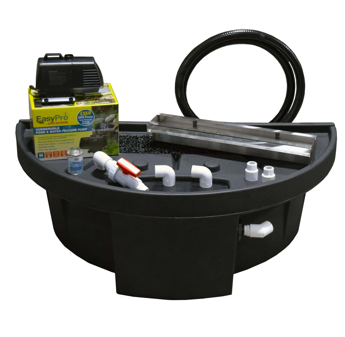 EasyPro: Vianti Falls Spillway Kit | Available in 3 Sizes and LED Colors | Blue Light | White Light