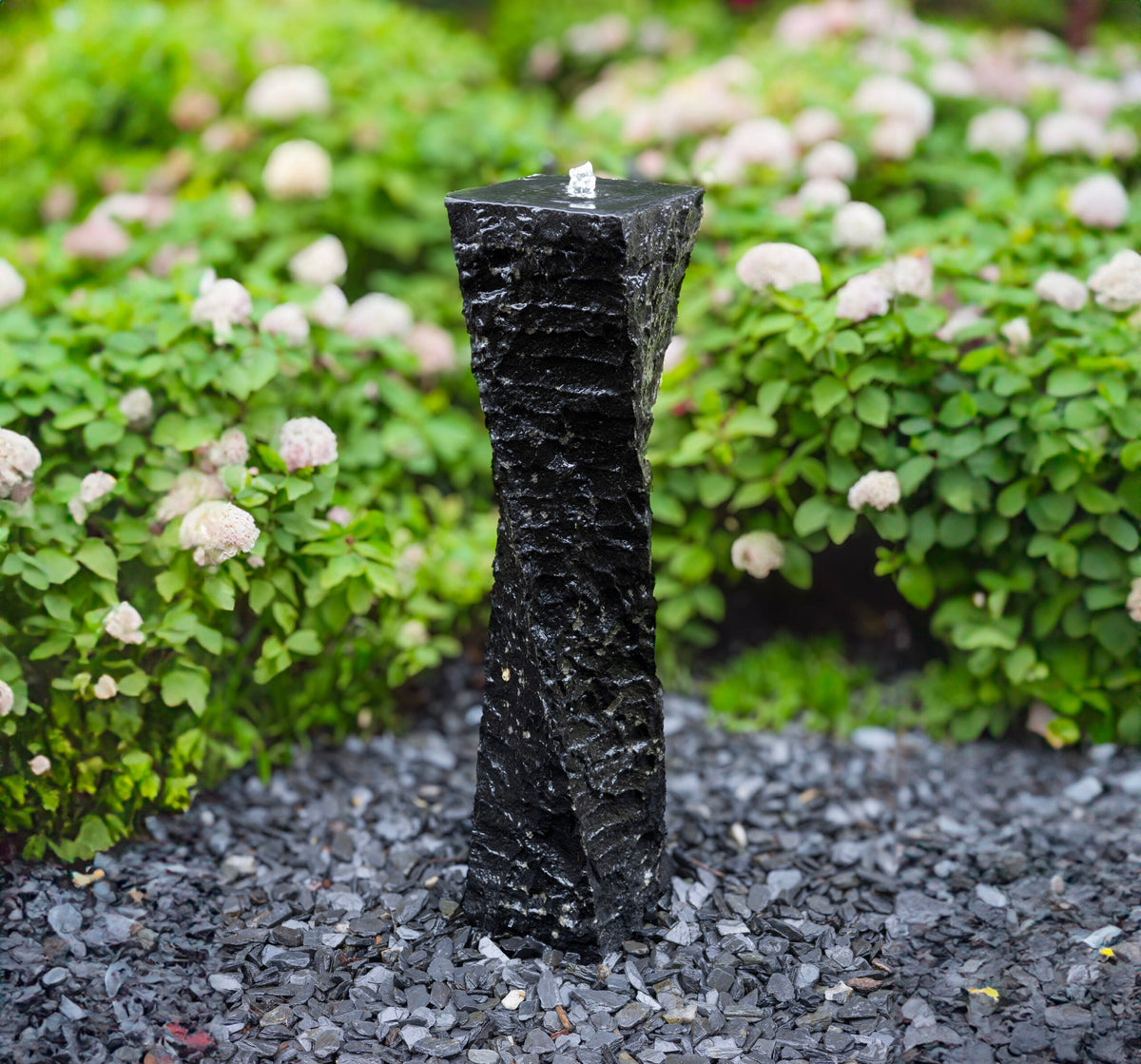 EasyPro: Tranquil Decor | Twisted Basalt Kit | 39" with Basin, MP575 and Light Ring