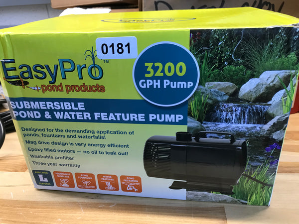 EasyPro: #181 USED EP3200N EP Series Submersible Mag Drive Pump | 3200GPH