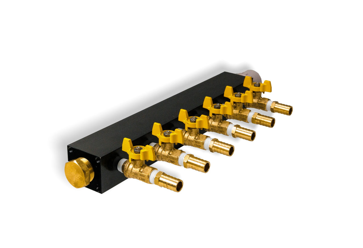 Kasco Marine: Manifold, Remote, 6 Port, RA (no valve box)