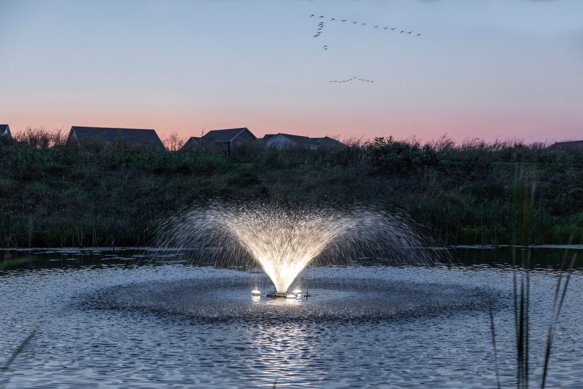 Kasco Marine: **NEW** APP CONTROLLED | Color Changing LED Fountain Lights | Brighter and More Durable
