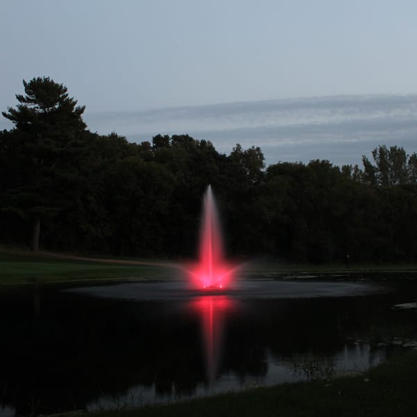 Kasco Marine: RGB Light kit,4 fixtures, with 150ft cord, Full Stainless Steel Sleeving cord protection