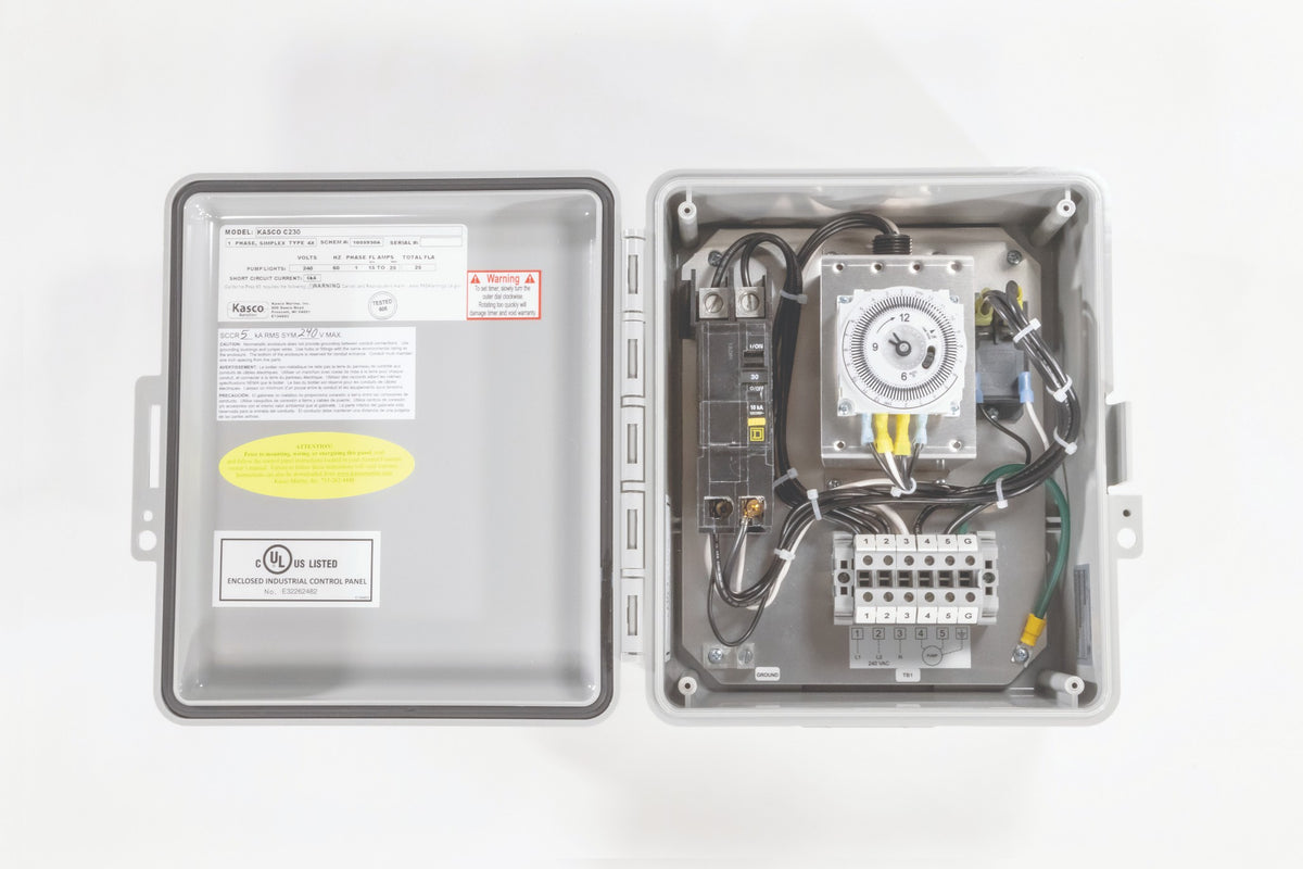Kasco Marine: C-230 aerator Control Panel, 240V, 30 AMP