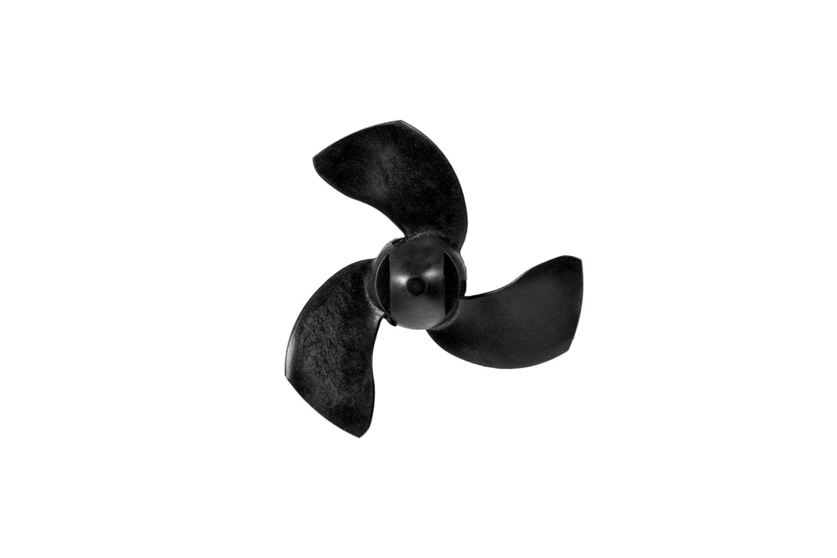 Kasco Marine: 8400 3 blade black prop - trimmed (A Units)