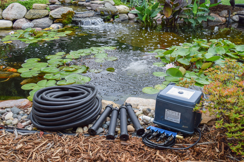 EasyPro: 115V | Stratus KLC Koi Pond Aeration Kits | 4 Sizes Available