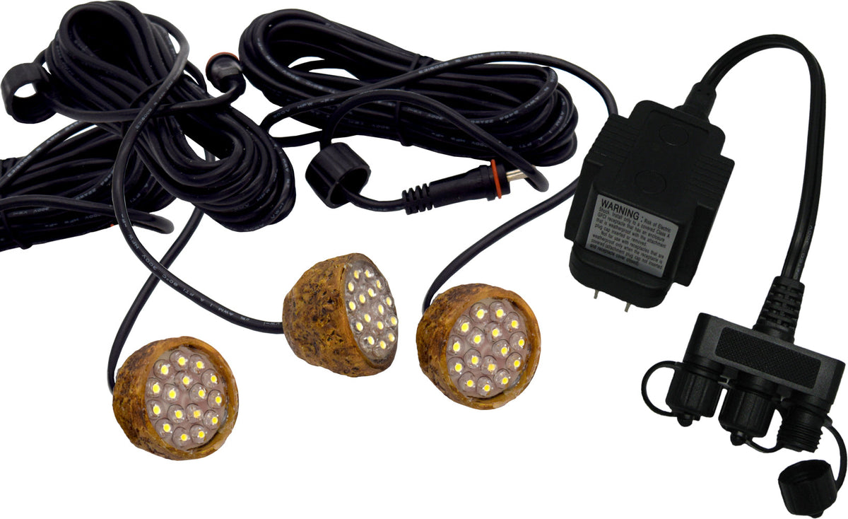 EasyPro: Easy Pro 3-pack LED light kit with 10watt transformer