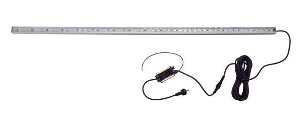 EasyPro: Blue LED strip light, 35" long,15' cord 12vac, 7 watts; incl 10w transformer
