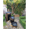 EasyPro: Tranquil Decor | Tiered Basalt Fountain Trio Complete Kit | 8