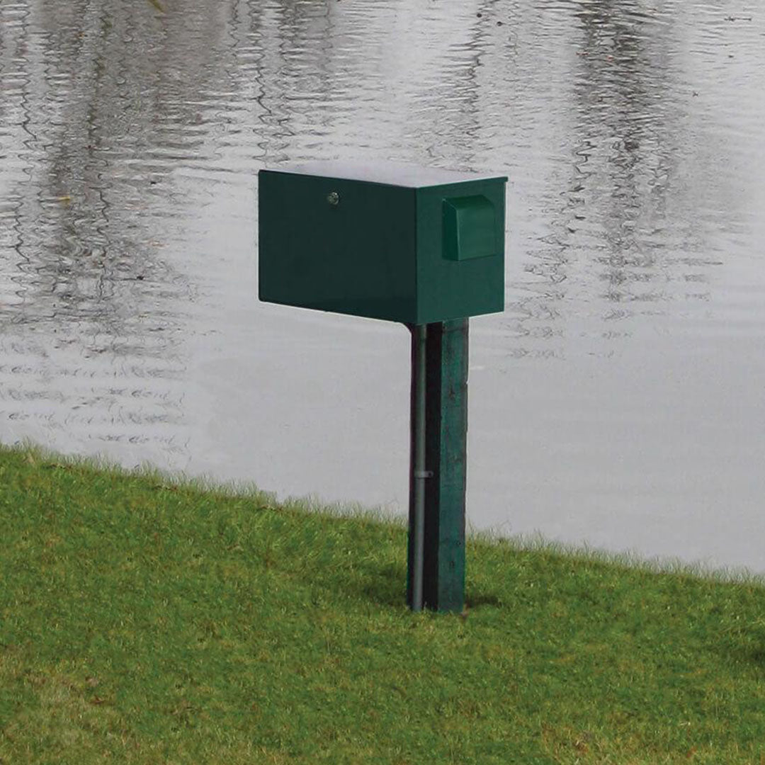 Easy Pro: 115V / 230V Fan | Steel Post Mount Cabinet | Ground mount Cabinet | 11.5' x 18' x 11.5'