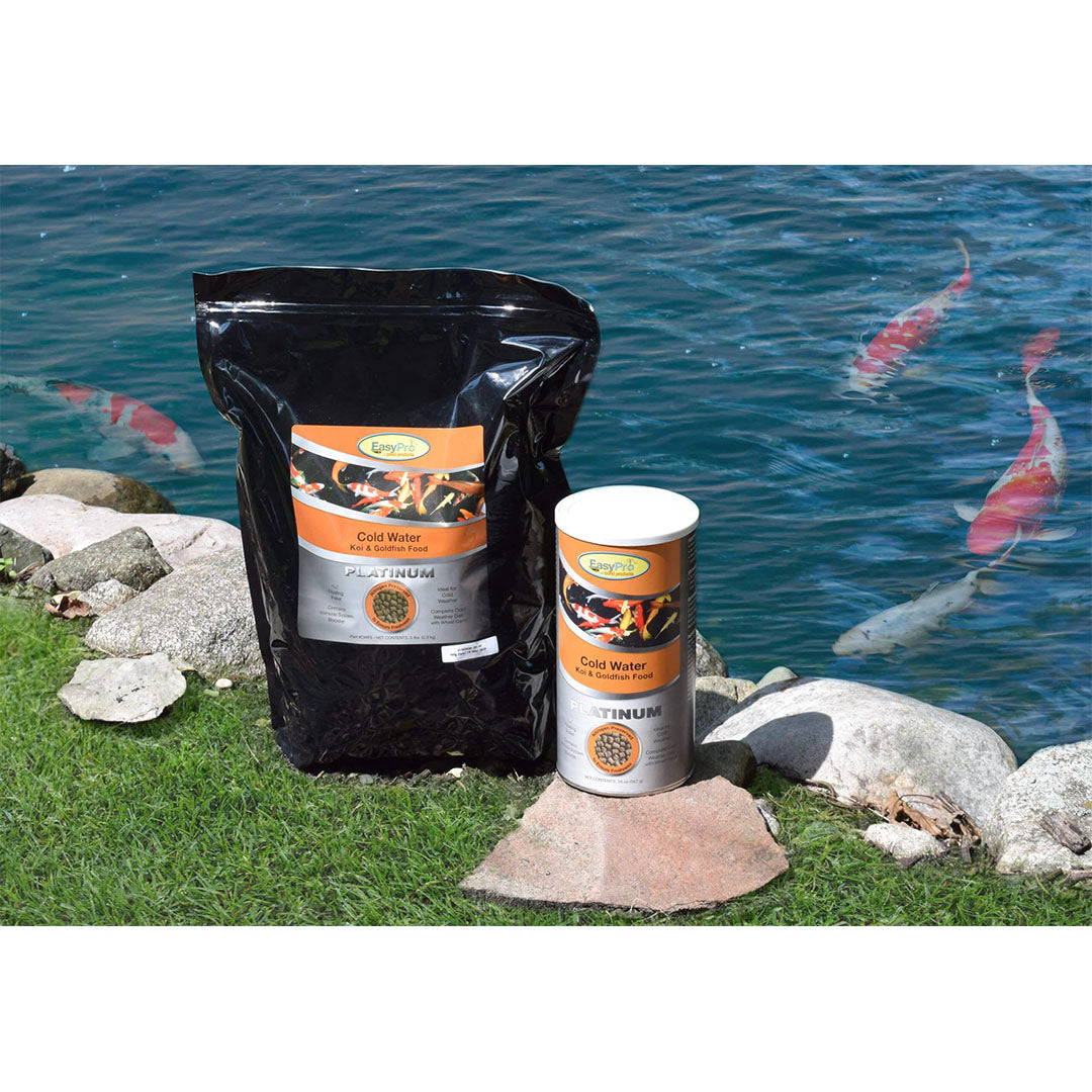 Easy Pro: Platinum Koi & Goldfish Food | Cold Weather Food | Available in 2 sizes