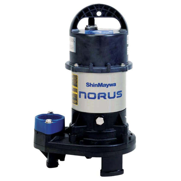 ShinMaywa: 115V | Norus Submersible Pump Series | 1/5HP | 1/3HP | 1/2HP | 1HP
