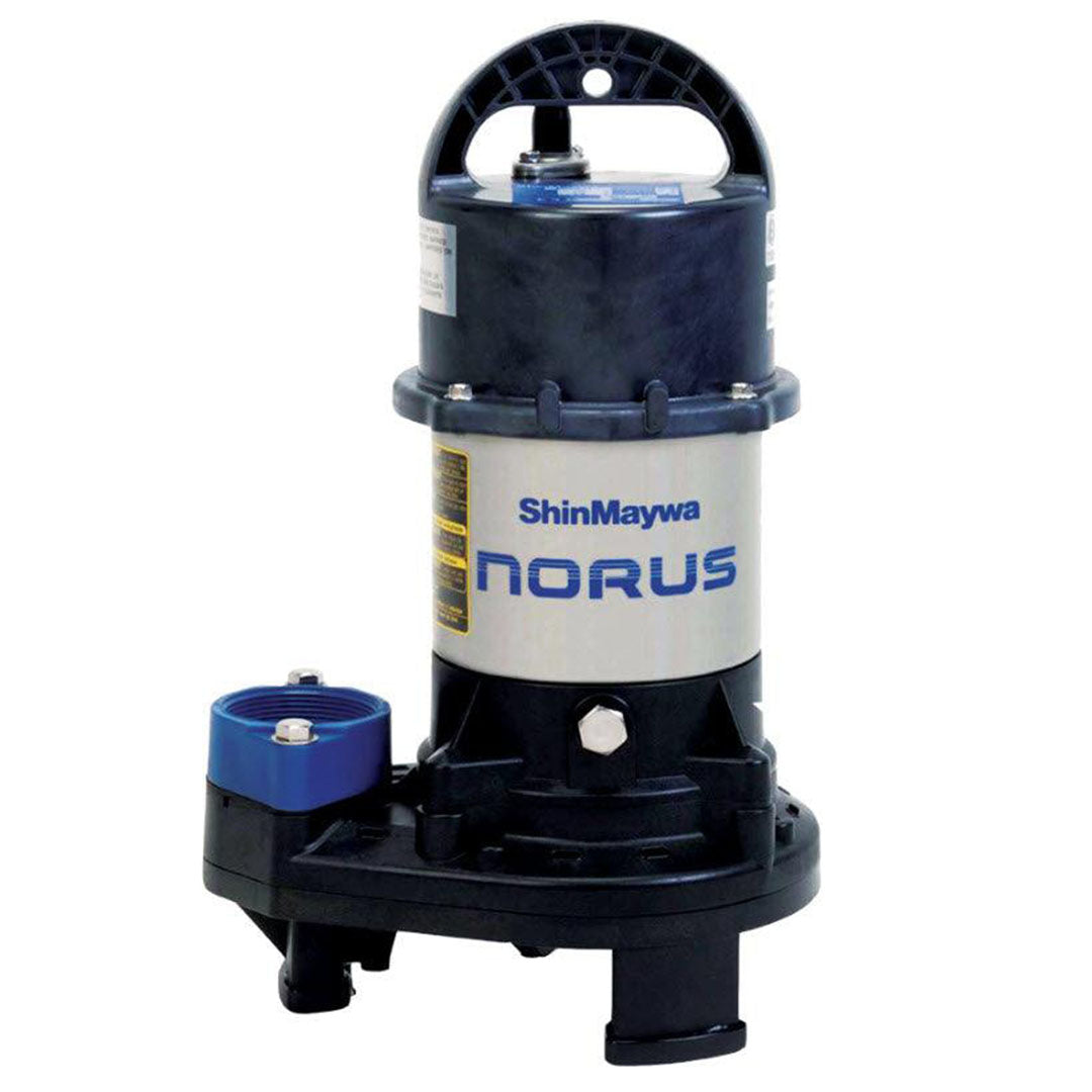 ShinMaywa: 115V | Norus Submersible Pump Series | 1/5HP | 1/3HP | 1/2HP | 1HP