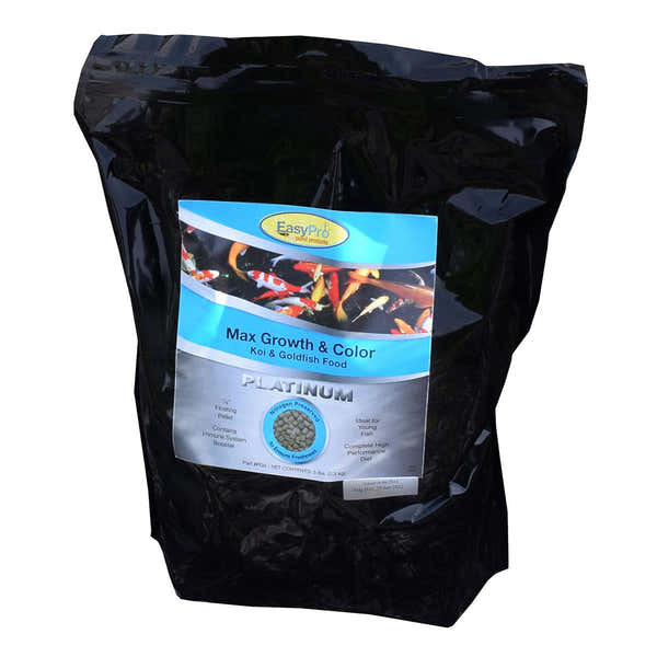 Easy Pro: Platinum Koi & Goldfish Food | Max Growth & Color | Available in 2 sizes